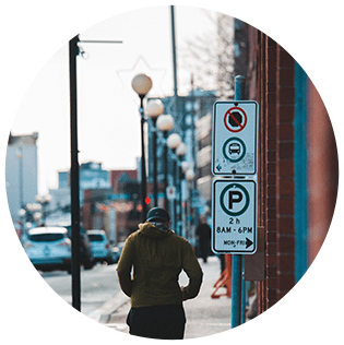 Parking lot signs for safety and guidance in Santa Barbara, CA – high-quality custom signage solutions