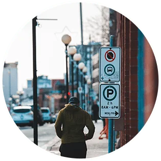 Parking lot signs for safety and guidance in Santa Barbara, CA – high-quality custom signage solutions